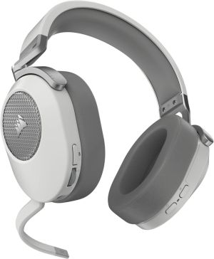 Геймърски слушалки с микрофон Corsair HS65 v2 Carbon безжични и блутут PC/PS5/PS4