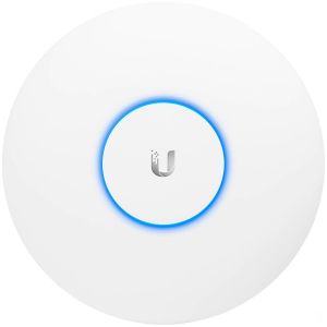 Punct de acces Ubiquiti UniFi AC PRO,450 Mbps(2.4GHz),1300Mbps(5GHz), PoE pasiv, Adaptor PoE 48V 0.5A inclus, 802.3af/at,2x10/100/1000 Port RJ45, 3 dBi 3x3 MIMO integrat (2x3 GHz și 5GHz), peste 250 de clienți concurenți
