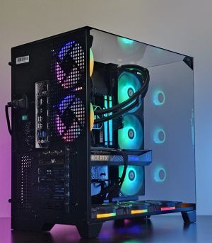 Ryzen 7-9800X3D/ RTX 5070TI 12GB/ RAM 64GB/ SSD 2TB/ B850/ Водно Охлаждане/ Геймърски компютър Dark Reaper DR0040