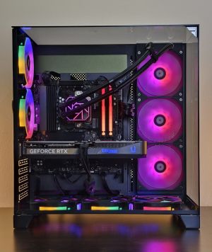 Ryzen 7-9800X3D/ RTX 5070TI 12GB/ RAM 64GB/ SSD 2TB/ B850/ Водно Охлаждане/ Геймърски компютър Dark Reaper DR0040