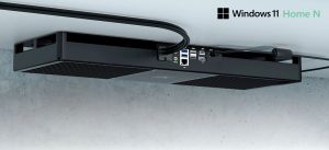 Arctic безшумен настолен компютър за под бюро Under Desk PC - Senza 5700G - Ryzen 7 5700G, 32GB DDR4, 1TB NVMe, Win 11 Home