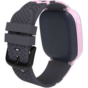 CANYON Sandy KW-34, Ceas inteligent pentru copii, ecran colorat de 1,44 inch, funcție GPS, card Nano SIM, 32+32MB, GSM(850/900/1800/1900MHz), baterie 400mAh, compatibilitate cu iOS și Android, roz, gazdă: 52,9 *40,3*14,8mm, curea: 230*20mm, 42g
