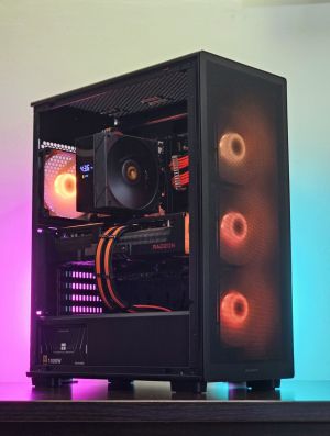 RX 9070XT 16GB/ Ryzen 7-7800X3D/ RAM 32GB /SSD 1TB/ +Windows 11 Pro/ Геймърски компютър Dark Reaper DR035