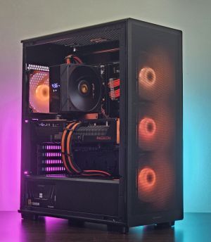 RX 9070XT 16GB/ Ryzen 7-7800X3D/ RAM 32GB /SSD 1TB/ +Windows 11 Pro/ Геймърски компютър Dark Reaper DR035