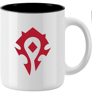 Mug World of Warcraft: Horde White - 325ml