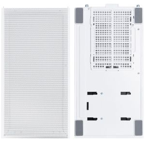 Case Lian-Li SUP01W Mid-Tower, Tempered Glass, White
