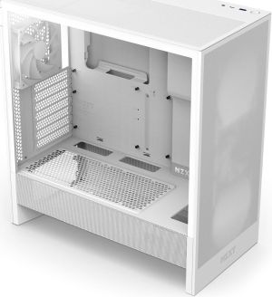 Case NZXT H5 Flow 2024 White, Mid-Tower