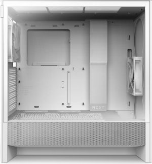 Case NZXT H5 Flow 2024 White, Mid-Tower