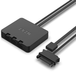 NZXT F140 Black RGB Triple Pack & Controller
