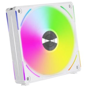 Fans Lian-Li UNI AL120 V2 ARGB PWM 3 Fan Pack White Controller included
