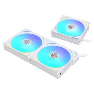 Fans Lian-Li UNI AL120 V2 ARGB PWM 3 Fan Pack White Controller included