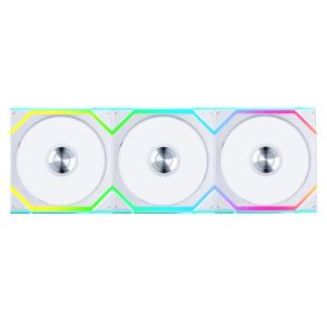 3Pack Fans Lian Li UNI FAN SL Wireless ARGB PWM - 120 mm White + Controller