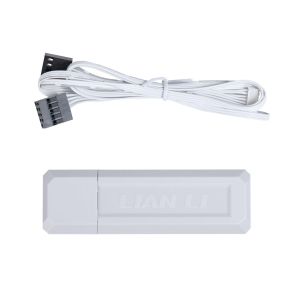 3Pack Fans Lian Li UNI FAN SL Wireless ARGB PWM - 120 mm White + Controller