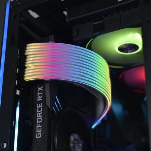 Lian Li Strimer Plus V2 Triple 8-pin ARGB GPU Extension Cable