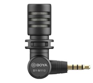BOYA Miniature Condenser Microphone BY-M110