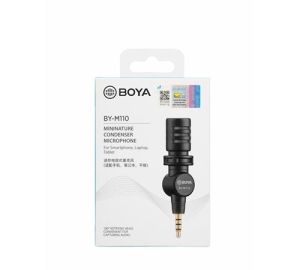 BOYA Miniature Condenser Microphone BY-M110