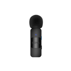 BOYA BY-V2 Wireless Lapel Microphone System, Omnidirectional Lightning for iOS