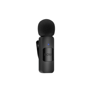 BOYA BY-V2 Wireless Lapel Microphone System, Omnidirectional Lightning for iOS