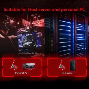 Мрежова карта Cudy PE25, PCIe, 10 Mbps/ 100 Mbps/ 1 Gbps/ 2.5 Gbps