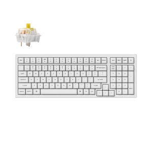 Геймърска Механична клавиатура Keychron K4 Pro White K4P-O4