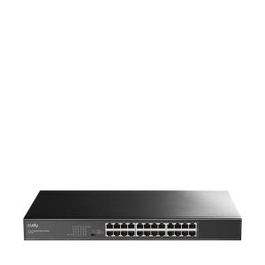 Суич Cudy GS1024L, 24x порт, 10/100/1000, за 19" шкаф, метален