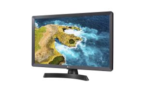 Monitor LG 24TQ510S-PZ, 23.6" WVA, LED, Smart webOS, TV Tuner DVB-T2/C /S2, 1000:1, Mega DFC, 200cd, 1366x768, AI SOUND, WiFi, HDMI, Bluetooth, USB 2.0, HOTEL MODE , AirPlay, Speaker 2x5W, Black