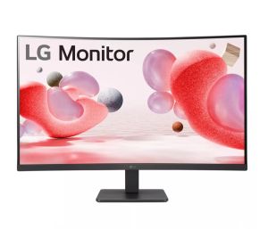 Monitor LG 32MR50C-B, 31.5" VA, Curved Display, 5ms (GtG at Faster), 100Hz, 3000:1, Dynamic Action Sync, 250 cd/m2, Full HD 1920x1080, sRGB 99%, AMD FreeSync, Flicker Safe, Reader Mode, D-Sub, HDMI, Headphone Out, Tilt, Black