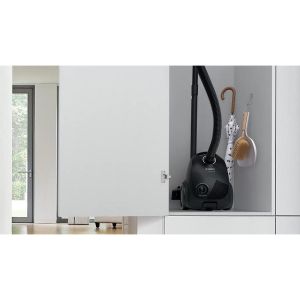 Прахосмукачка Bosch BGBS2LB1, Vacuum cleaner with bag 3.5 l, Series 2, 600W, 80 dB(A), black
