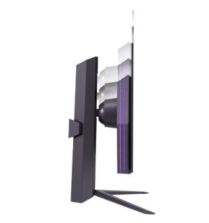 Monitor LG 27GS95QE-B, 26.5", UltraGear OLED 0.03ms (GtG), AG, QHD (2560x1440), 240Hz, HDR400, 275 cd/m2, 1,500,000:1, 1000cd/m2, DCI-P3 98.5%, USB3 .0 (1up/2down), VRR, AMD Free-sync, NVIDIA G-Sync, HDMI, DP, Height Adjustable, Pivot, Tilt, Swive, Headp