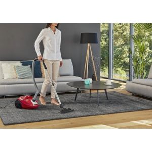 Vacuum cleaner Rowenta RO3953EA, Compact Power parquet ACAA, 75db, H+ bag, SPA upgrade suction head, TTM + XL with brush, parquet + crevice tool 2 in 1 + upholstery nozzle, color red