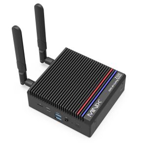 MiniX NEO Z150 Desktop Computer [8GB/256GB/Windows 11 Pro] Fanless