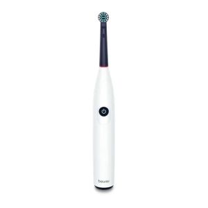 Electric toothbrush Beurer TB 15 Electric toothbrush; 2 cleaning programs; 12 days Battery life; 2-minute timer; Oscillating, pulsating, brushing technology; Incl. USB-C charging cable and Clean Eco brush head; white