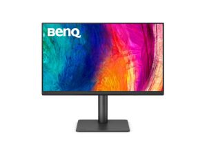 Monitor BenQ PD2706QN, 27", 100Hz, 4K IPS, AQCOLOR, Designer, Pantone, Nano Matte Panel, HDR10, 100% sRGB, Card Reader, HDMI (2.0), DP (1.4), USB-C (DP alt. PD 90W), USB Hub, 3.5 Jack, 2x 3W, Pivot, Height adj. 115mm, VESA 100