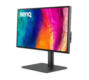Monitor BenQ PD2506Q 25" IPS, 2560x1440 WQHD, 95% P3, DisplayHDR 400, Uniformity, KVM, MST Daisy Chain, USB-C 65W Power Delivery, HDMI, DP, HAS, eye-care, Factory Calibration, Calman Certification, Panetone Validation, 4-side edge to edge, USB Hub, eye-c