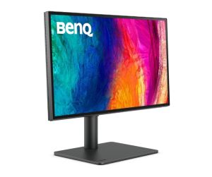 Monitor BenQ PD2506Q 25" IPS, 2560x1440 WQHD, 95% P3, DisplayHDR 400, Uniformity, KVM, MST Daisy Chain, USB-C 65W Power Delivery, HDMI, DP, HAS, eye-care, Factory Calibration, Calman Certification, Panetone Validation, 4-side edge to edge, USB Hub, eye-c