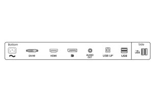 Monitor Philips 245B1, 23.8" IPS WLED, 2560x1440@75Hz, 4ms GtG, 250cd m/2, 1000:1, DCR 50M:1, Adaptive Sync, FlickerFree, Low Blue Mode, 2Wx2, Tilt, Height Adjust, Pivot, Swivel, DVI, HDMI, DP, USB hub