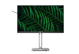 Monitor Philips 24B2G5200, 23.8" IPS WLED, 1920x1080@100Hz, 4ms GtG, 300cd m/2, 1000:1, 50M:1 DCR, Adaptive Sync, FlickerFree, Blue Light tech., 3Wx2, Tilt, Height Adjust, Pivot, Swivel, D-SUB, HDMI, DP, USB hub