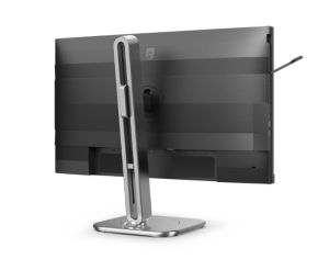Monitor Philips 24B2G5200, 23.8" IPS WLED, 1920x1080@100Hz, 4ms GtG, 300cd m/2, 1000:1, 50M:1 DCR, Adaptive Sync, FlickerFree, Blue Light tech., 3Wx2, Tilt, Height Adjust, Pivot, Swivel, D-SUB, HDMI, DP, USB hub