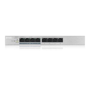 Comutator ZyXEL GS1200-8HPv2, 8 porturi Gigabit PoE+ Switch administrat web, 4x PoE, 60 W