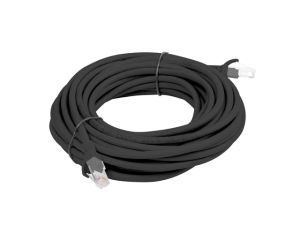 Cable Lanberg patch cord CAT.5E 5m, black