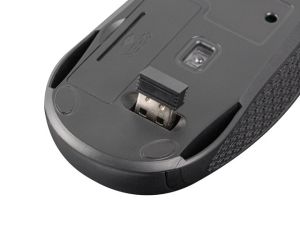 Natec Set 2 in 1 Keyboard Black Squid + Mouse Wireless US Layout