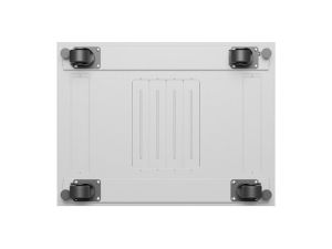Communication cabinet Lanberg rack cabinet 19" free-standing 42U/600x800 (flat pack) with glass door lcd gray v2