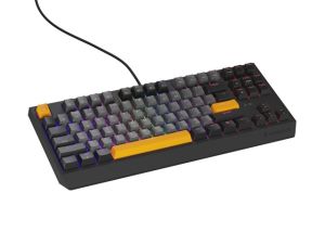 Keyboard Genesis Gaming Keyboard Thor 230 TKL Anchor Gray Negative US RGB Mechanical Outemu Red