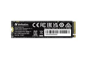 Hard drive Verbatim Vi5000 Internal PCIe NVMe M.2 SSD 2TB