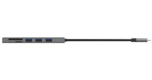 USB hub TRUST Halyx Fast USB-C Hub & Card Reader