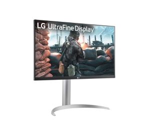 Monitor LG 27UP650K-W, 27" UHD 4K IPS AG, DCI-P3 95%, UltraFine, 5ms, 1200:1, Mega DFC, 400 cd/m2, 3840x2160, HDR 10, VESA Display HDR 400, HDMI, DisplayPort, Headphone out, Height Adjustable, Pivot Tilt, Reader Mode