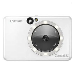 Photo printer Canon instant camera printer Zoemini S2 ZV223, Pearl White