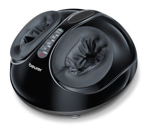 Massager Beurer FM 90 Shiatsu foot massager; Shiatsu and air pressure massage; Heat function; 3 massage programs; 3 intensity levels of air compression massage; shoe size 46; washable and removable cover