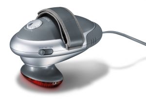 Aparat de masaj Beurer MG 70 masaj cu infraroșu; Masaj prin batere; 2 niveluri de functionare; 2 accesorii de masaj interschimbabile; maner detasabil