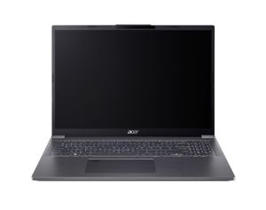 Laptop Acer Aspire 16, A16-71M-70ER, Intel Core Ultra 7 155H (up to 4.80GHz, 24MB), 16" WUXGA+ (2048x1280) OLED 120Hz, 400nit, 1*16GB DDR5X 4600MHz, 512GB PCIe NVMe SSD, Intel UMA, FHD Cam, WiFi 6E, BT 5.3, Backlit Kbd, No OS, Steel Grey